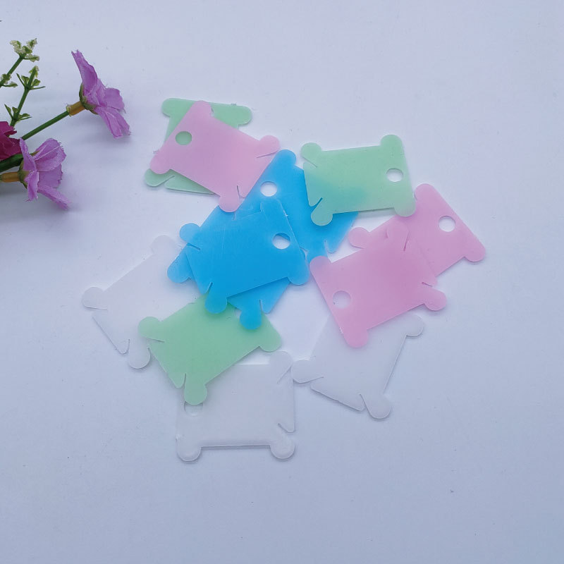 十字刺繍巻線板線板プラスチック巻線板刺繍線整理ツール5色巻線カード掛け線セット卸売り|undefined
