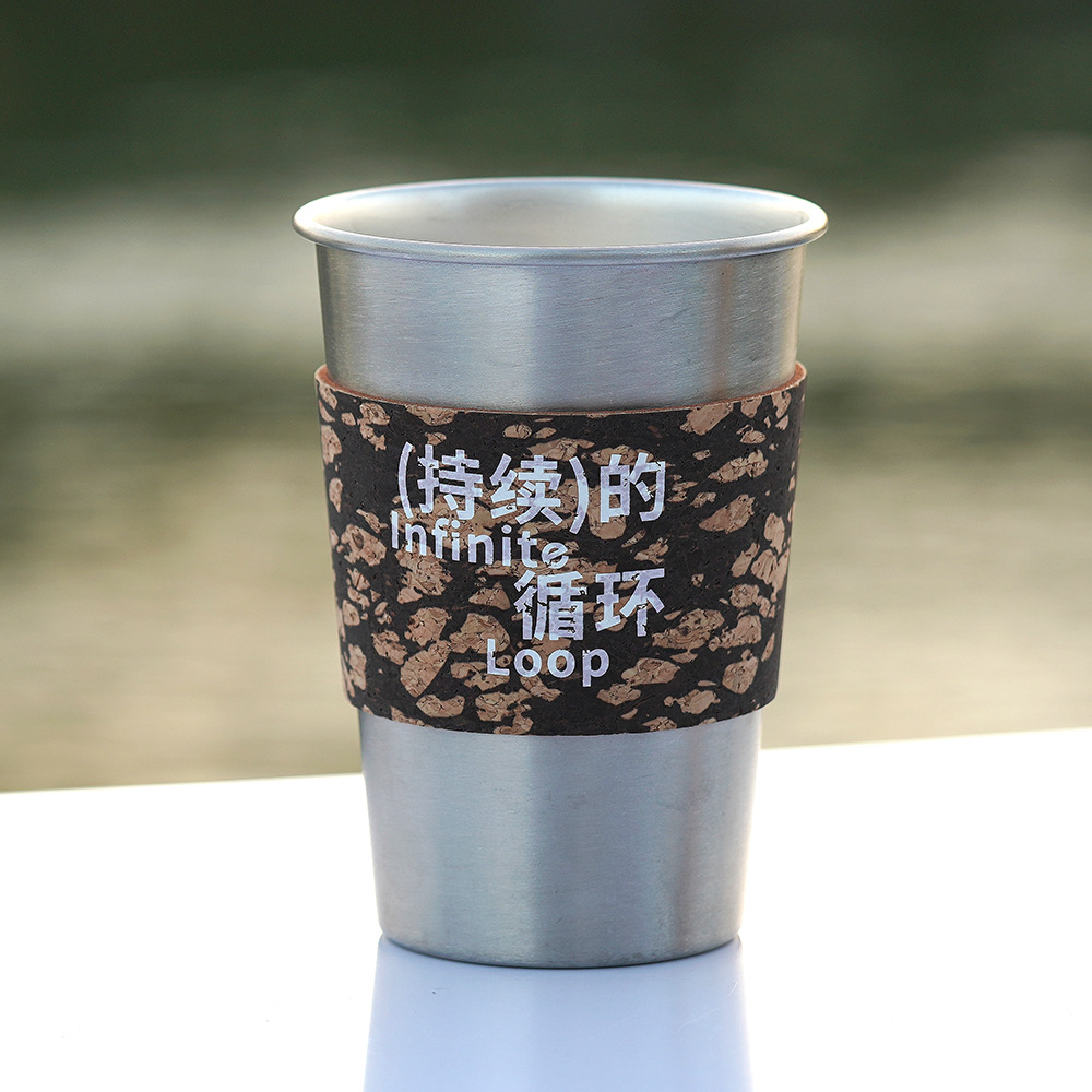 Conjunto de café de lavado a mano portátil agitado molinillo de frijoles caja de regalo utensilios de café de usuario doméstico bolsa de corcho de molas de café