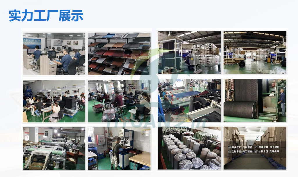 Factory direct sales of car-specific floor mats, thickened and reinforced with curved yarn carpet style, with positioning clips