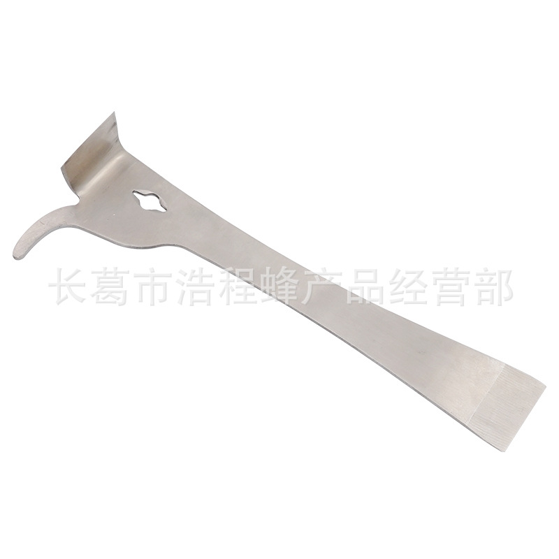 Apicultura de acero inoxidable raspador multifuncional equipo de apicultura miel colección herramienta de limpieza apicultura semi-rojo cuchillo de boca plana cuchillo de limpieza facial