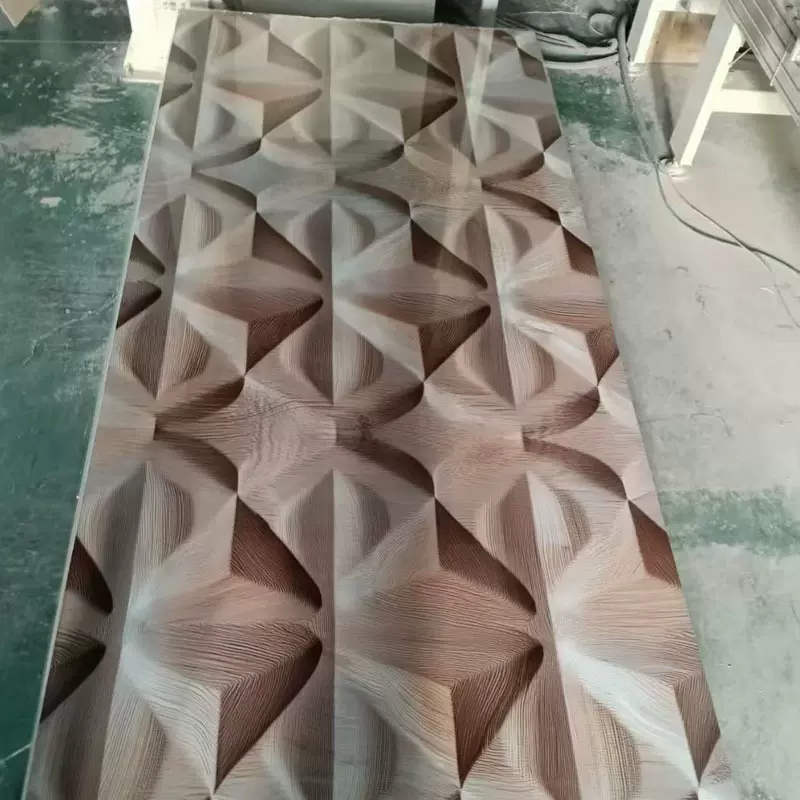 高品质3D打印彩绘高光图案饰面板烤漆装饰板彩色木饰面板亮色UV板