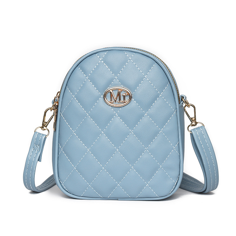 Portafogli per telefono in pelle PU leggera per donna Mini borse a tracolla anti-acqua Borse a tracolla alla moda Piccole borse per cellulari Portafogli_voghion.com