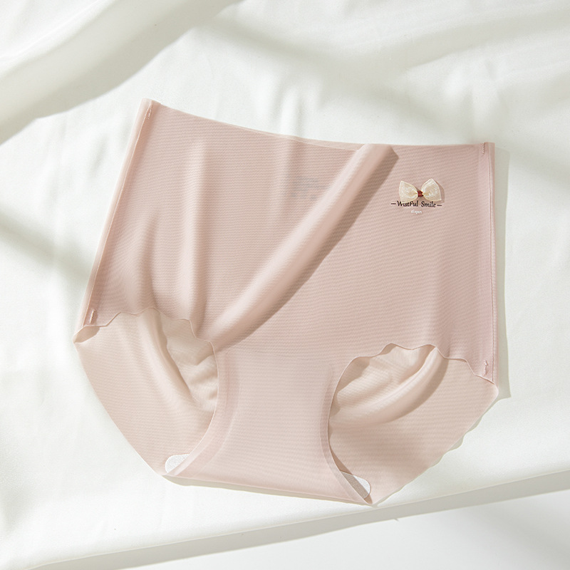 Bragas sin costuras, entrepierna antibacteriana de algodón puro para mujer 2024, nueva seda de hielo, secado rápido, sin pellizco, cadera, cintura alta, mujer, refrescante