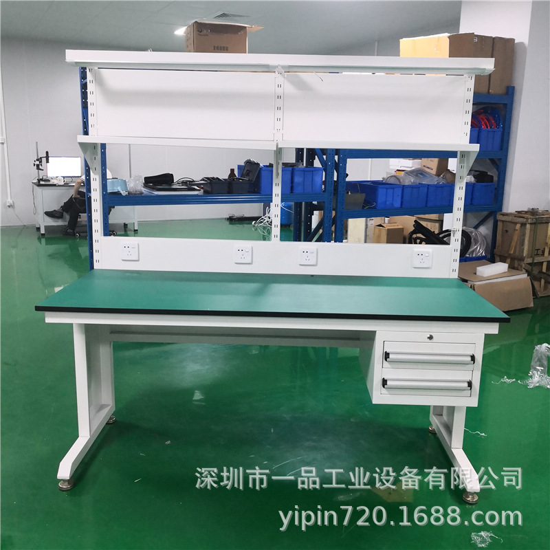 东莞流水线无尘车间不锈钢维修桌子操作台防静电工作台重型钳工台
