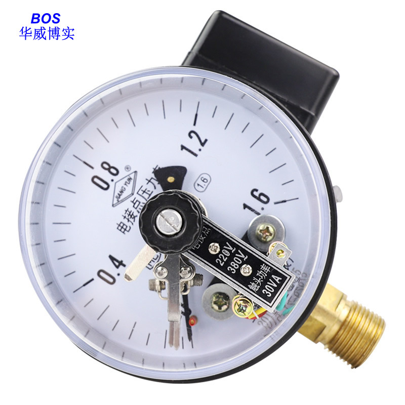 不锈钢耐震压力表Y-100  电接点压力表 船用表  青岛华威博实供应