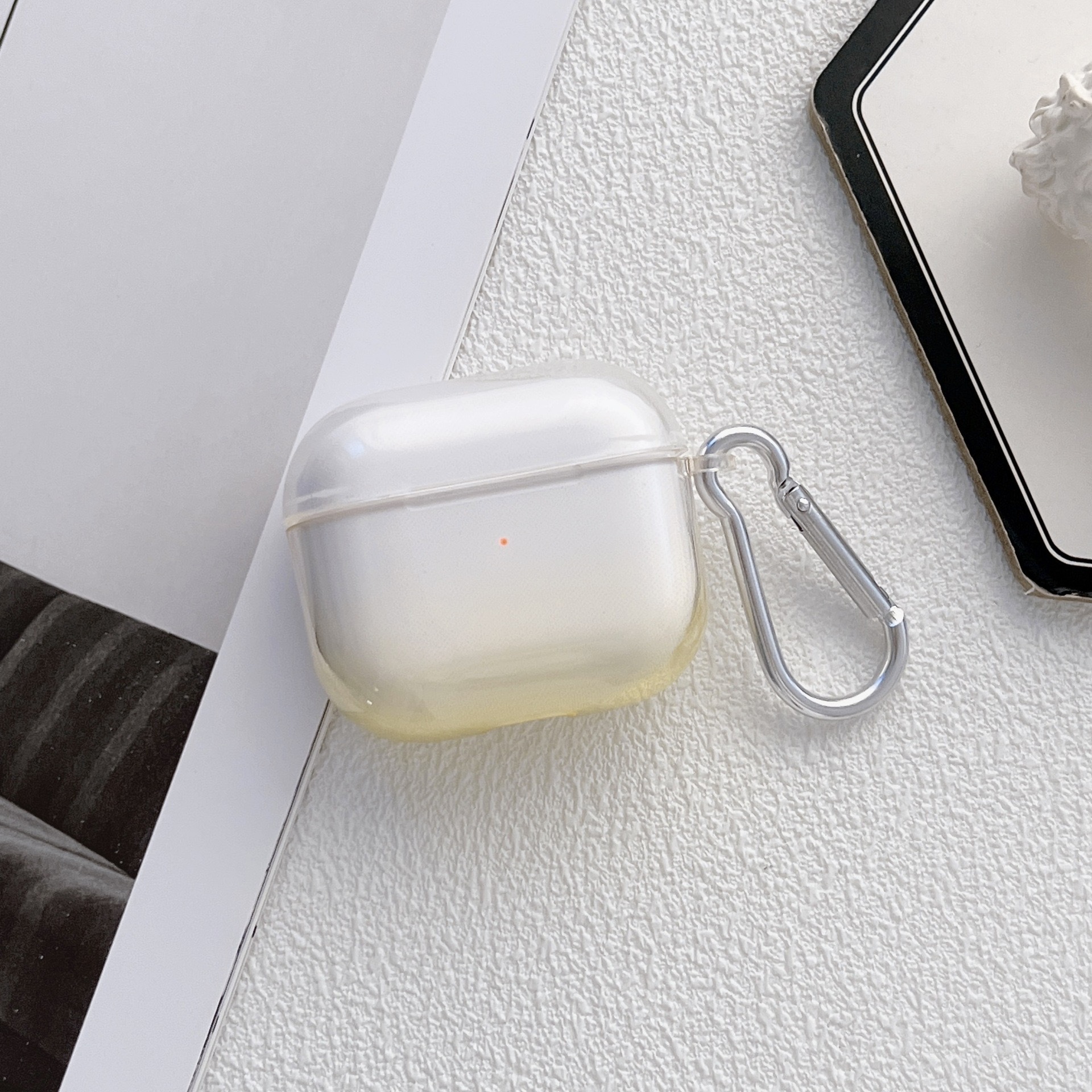 Aplicable a Apple AirPods 4 auriculares cubierta de cubierta suave gradiente AirPods2 generación 3 generación estuche de auriculares Bluetooth