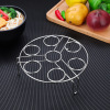 Stainless steel steamed egg rack cooking supplies tall water steamer boiled eggs steamer steamer multi -kitchen steamer