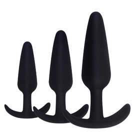 硅胶船长水手后庭精灵肛塞女用器具肛塞女士玩具成人性用品3件套