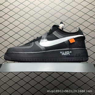 ԭ��Ь��ԭ��܊һ̖AF1 OW��3M����Ƥ��ȫ�^��ƤCPFM��Ů��Ь