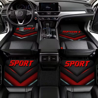 Universal Foot Pad of Four, Crystal Velvet Mats - universal-four-piece-car-floor-mat-set-3-2-pieces-4468-2-pieces-3344