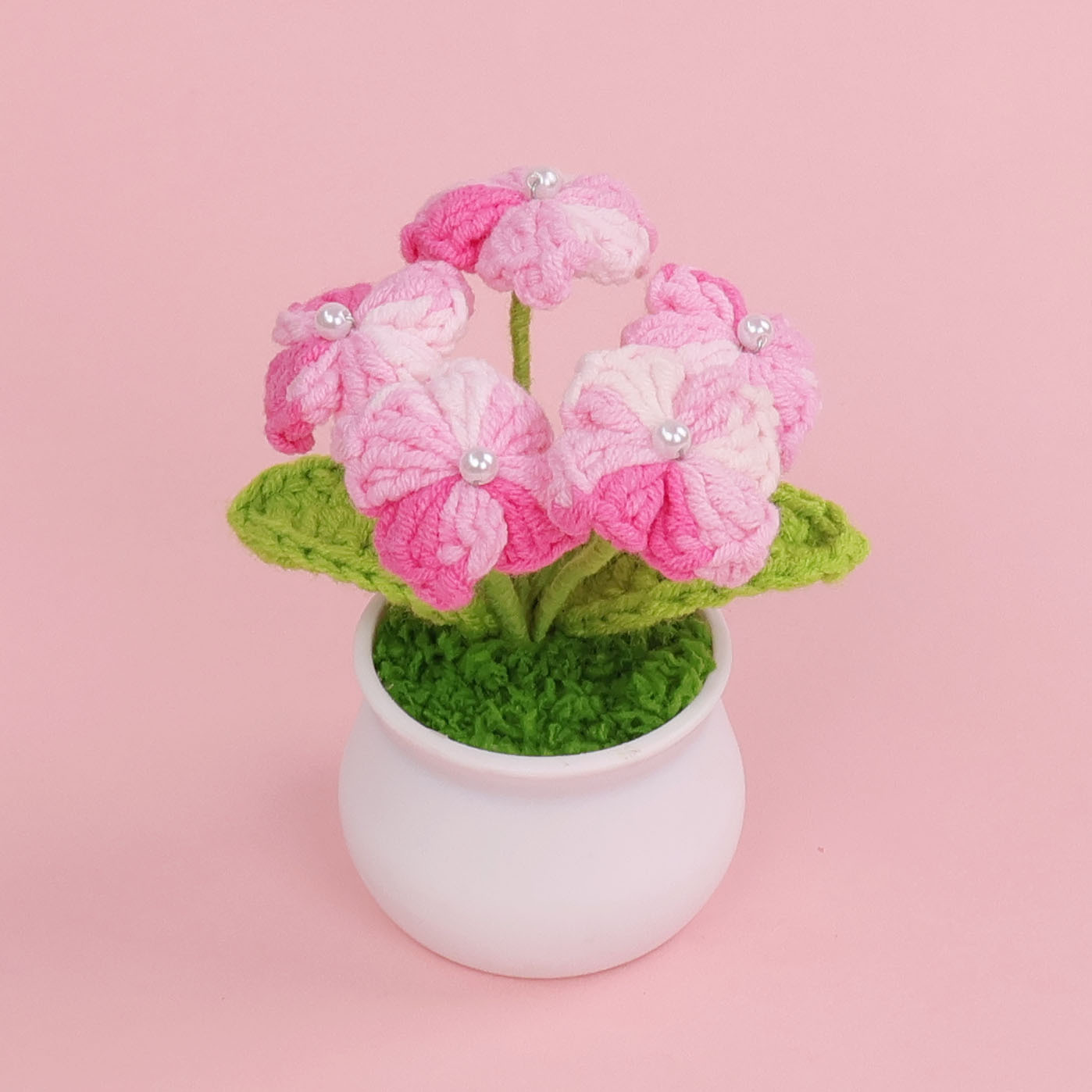 Maceta de Hortensia - polvo degradado