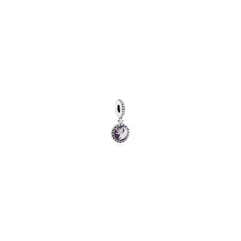 Panjiadora 925 スターリングシルバーペンダントクリスタルボールスノーフレークグローブペンダントビーズ DIY アクセサリービーズルースビーズ|undefined