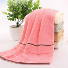 纯棉毛巾批发3575全棉家用加厚吸水柔软擦脸洗脸毛巾素色断档面巾