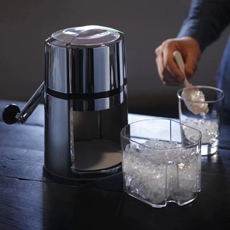 둥근 손 얼음 분쇄기