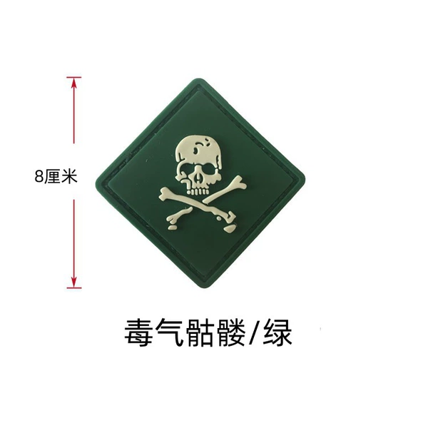 Poisonous skeleton green