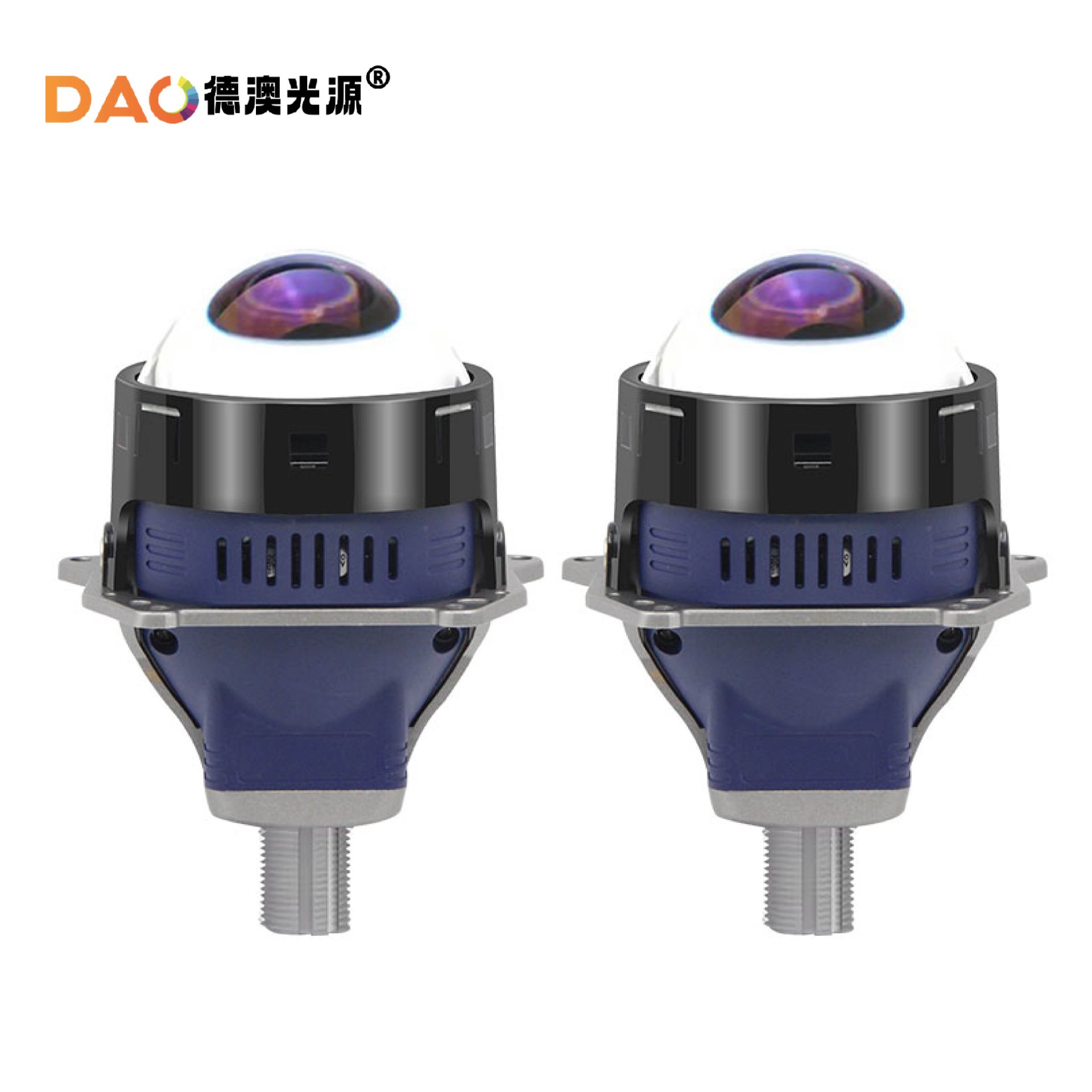 Nueva lente JS9 de 3 pulgadas inteligente de alta potencia lente modificada delantero LED blanco de dirección cercana función de mejora de iluminación