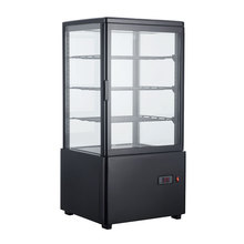 四面玻璃冰箱饮料展示柜，冷藏柜，立式保鲜柜，透明冷柜 78L