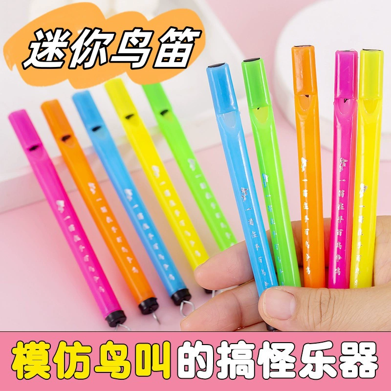 Трансграничный детский забавный мини-птичий флейта маленький музыкальный инструмент птичка флейта свистит детский сад маленький подарок оптом