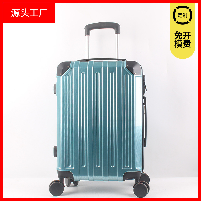 Abs+Pc Luggage 24inch Boarding Trolley Case 20inch Suitcase 28inch Silent Universal Wheels Trendyy Style for Men and Women