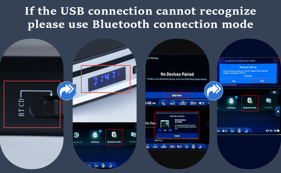 Car CD player with lossless sound quality, external CD player with USB connection, DVD player, external CD drive