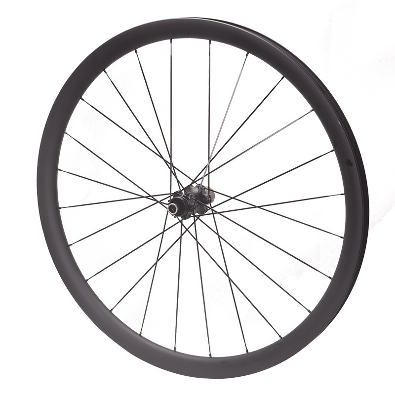700C Disc Brake Wheelset Carbon Road Bike Wheelset Carbon Fiber Four-Axle Wheel Hub 35-71