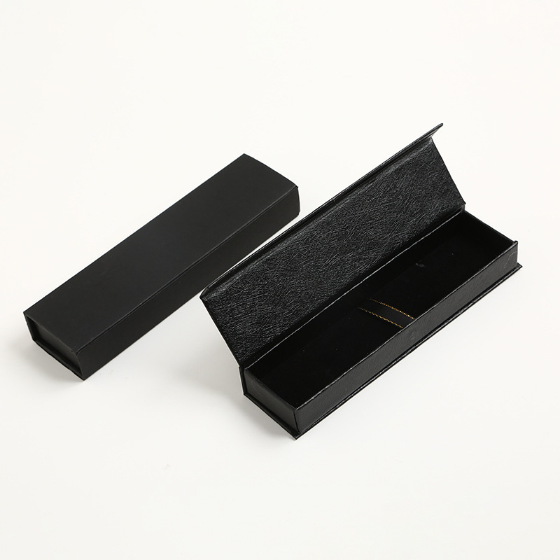Factory Outlet Pen Box Black Flip Universal Pen Box Sign Pen Ball Pen Gift Box Empty Box