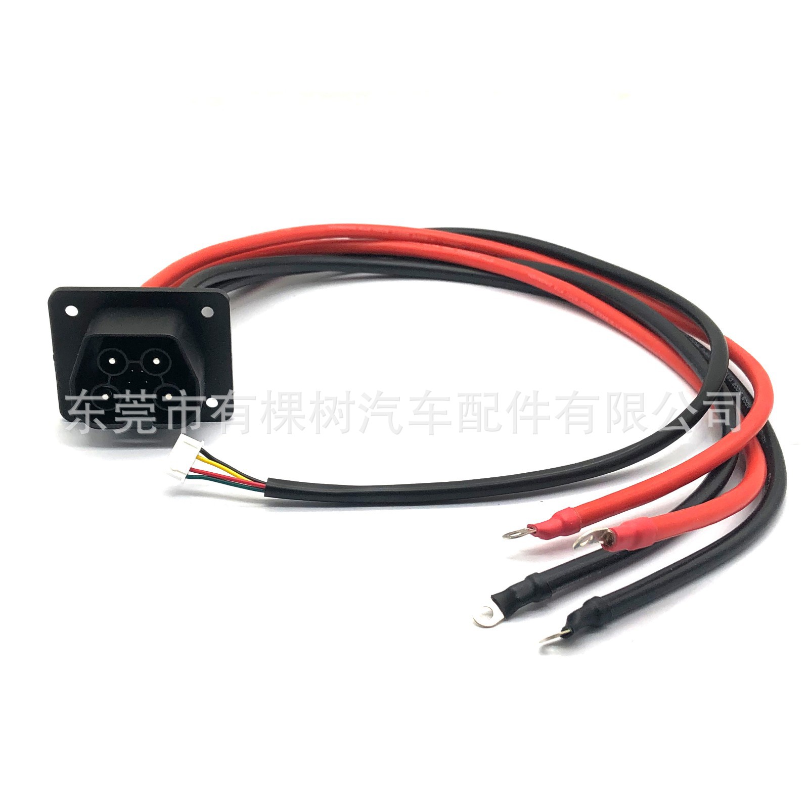 并包线4孔母座带线  新能源汽车使用 户外取电设备使用