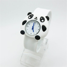 硅胶儿童手表功夫熊猫手表厂家 可爱啪啪手表 手表