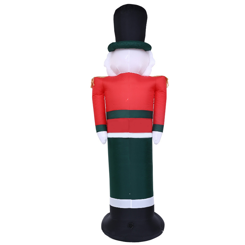 Navidad transfronteriza nuevo modelo inflable 3.6 m soldado de pie decoración al aire libre