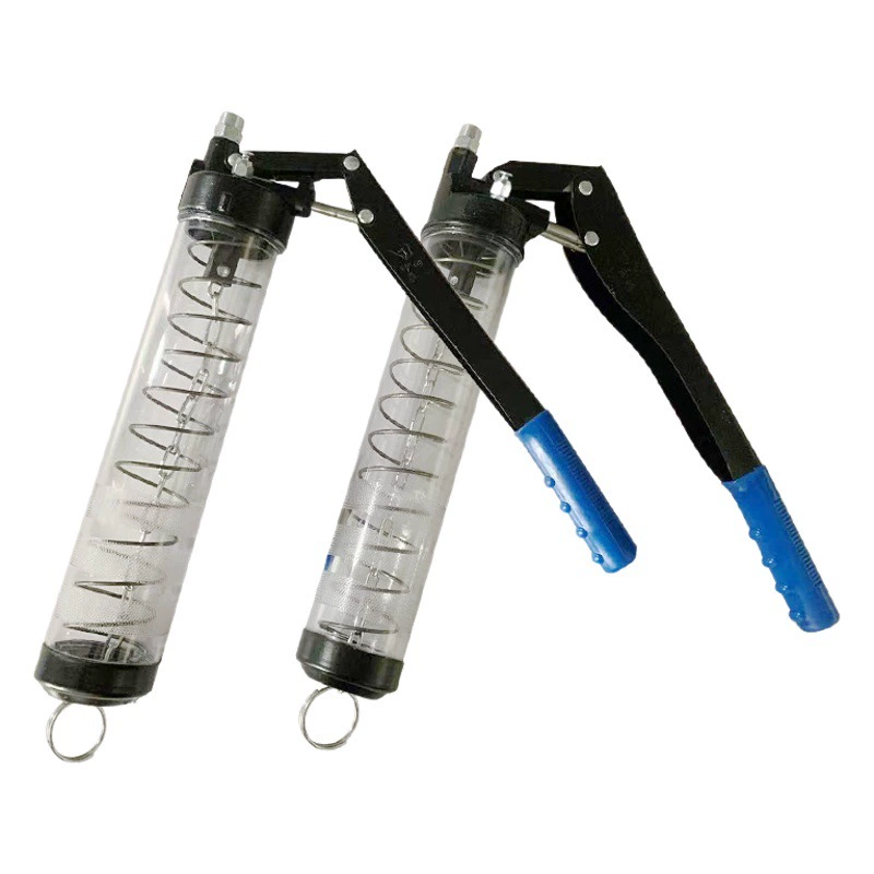 Производители масляных пистолетов оптом ручной прозрачный пистолет для смазки большой емкости напорный стержень типа масленка инструмент для ремонта авто