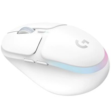 罗技G705无线蓝牙鼠标办公游戏女生可爱白色极光RGB炫彩可跨屏