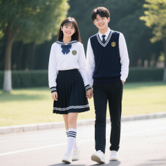 高校生向けのカスタマイズされた制服スーツを工場直販で販売しており、学校のロゴ/名前/クラスを印刷でき、写真によるカスタマイズもサポートしています。