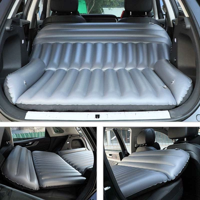 Vehicle-mounted inflatable bed rear seat sleeping pad, for