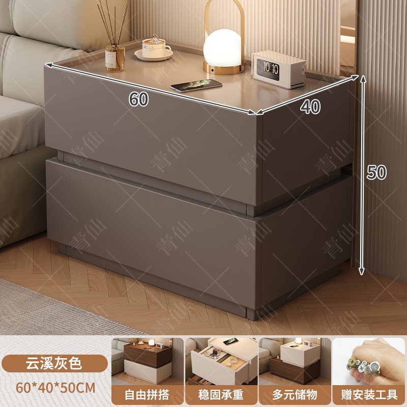 [결합팩] 싱글드로우 라이트그레이 60CM+60CM