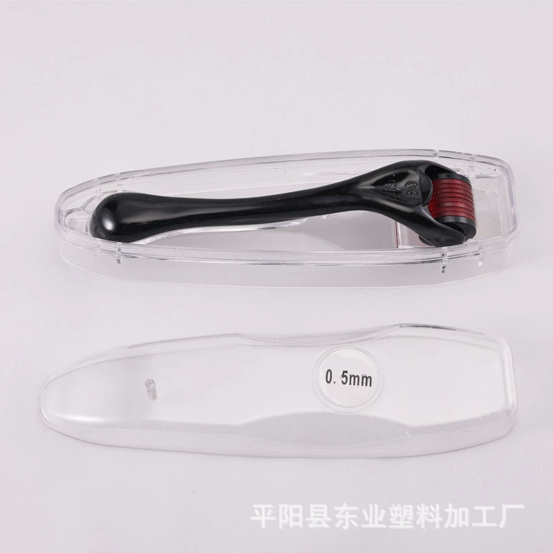 540-Needle Microneedle Roller, ABS Handle, Interchangeable 0.25–2.5 mm Needles, Facial Derma Roller
