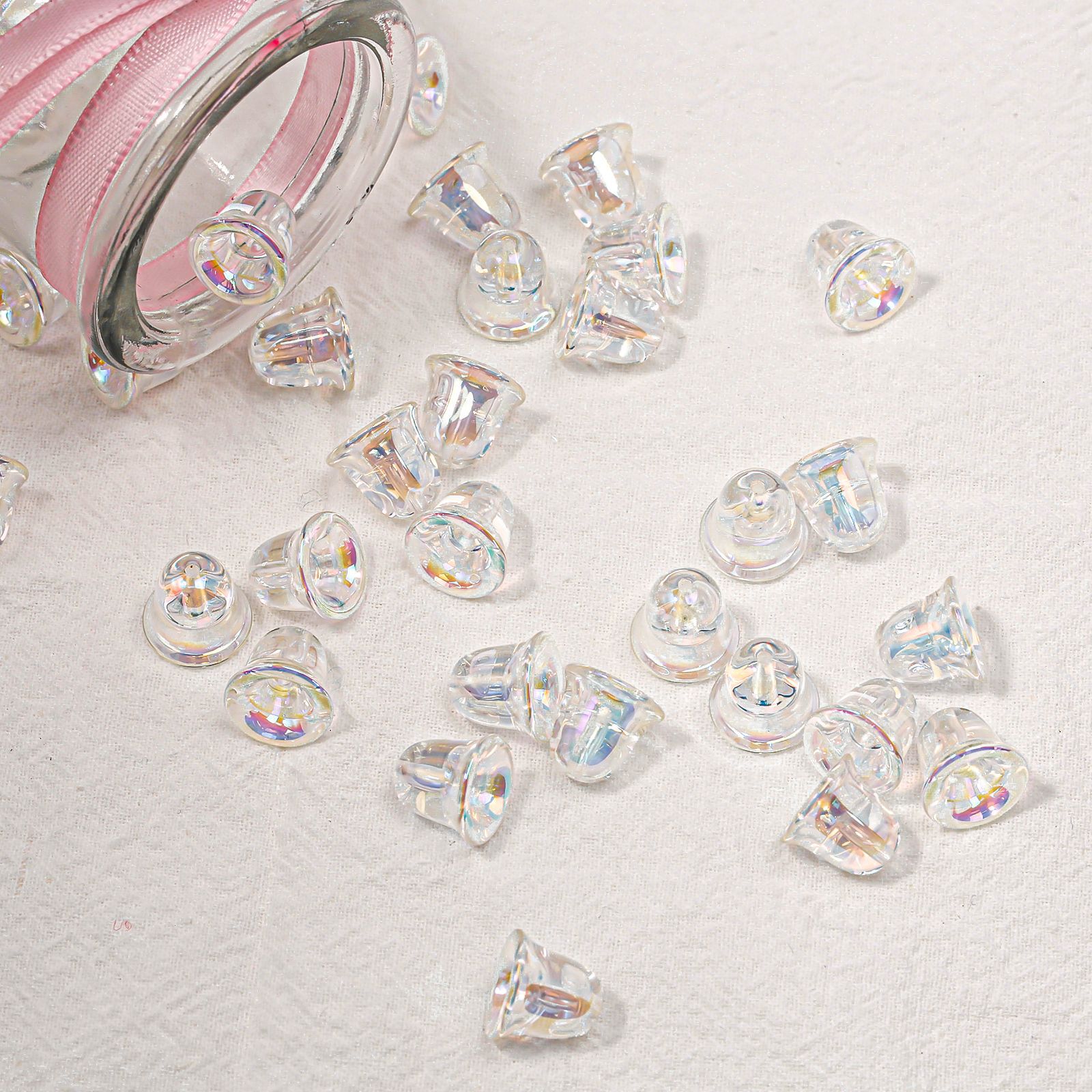 30 sirena Ji finas campanas chapadas en color diy cadena de teléfono móvil hecha a mano accesorios para el cabello sombreros accesorios con cuentas abs