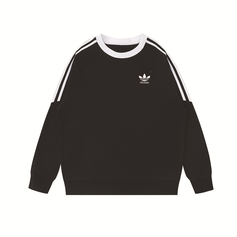 Heavyweight 420g Sweatshirt for Men and Women, 2025 Autumn New Sports Loose Fit, Trefoil Couple's Three-Stripe Crew Neck Top Heavyweight 420g Sweatshirt for Men and Women, 2025 Autumn New Sports Loose Fit, Trefoil Couple's Three-Stripe Crew Neck Top