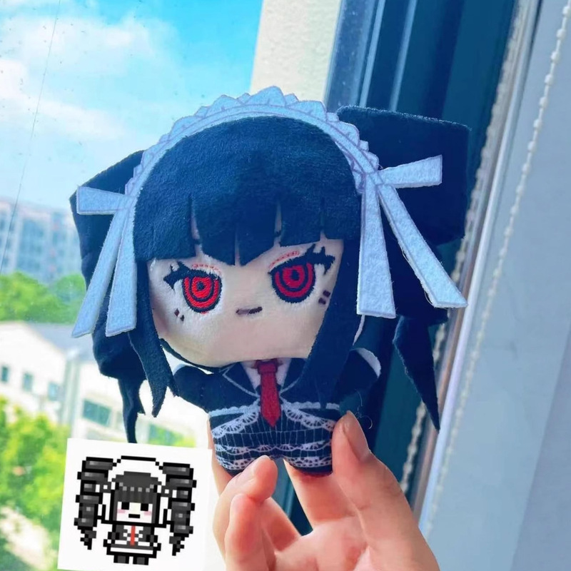 10cm Celestia Nunu Body Cotton Doll Nanami Chiaki Danganronpa Fan-Made Plush Pendant