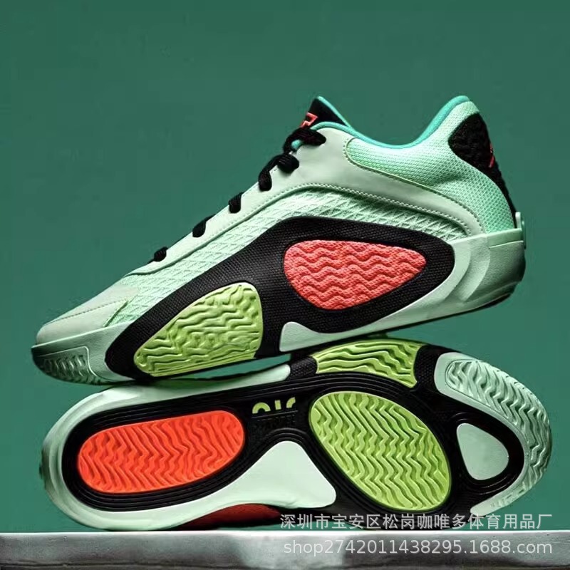 Wholesale Tatum Second Generation Basketball Shoes Men's 3 Full Palm Air Cushion Practical Sneakers One St. Louis Lemonade Signature