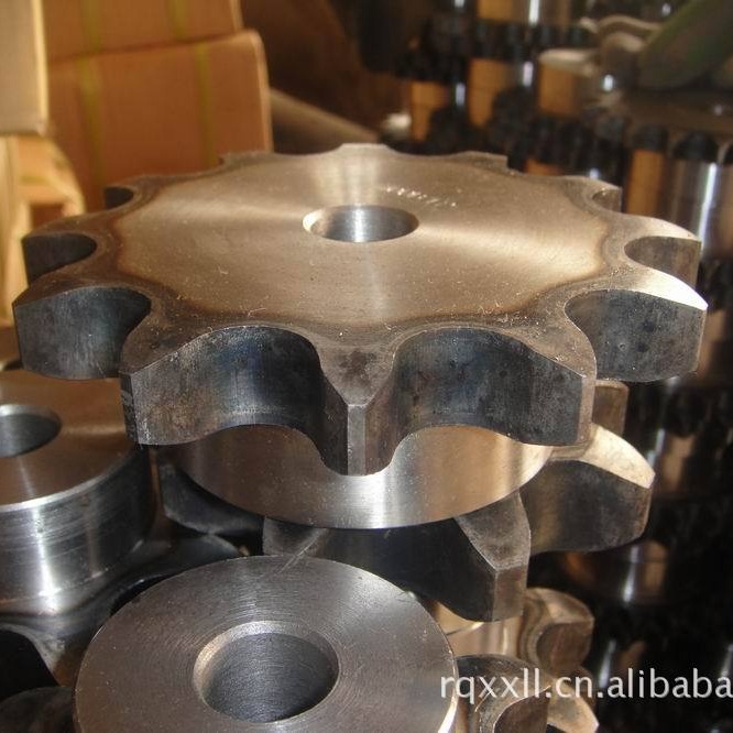 链轮工厂供应出口标准链轮 100B-12T 齿部加硬