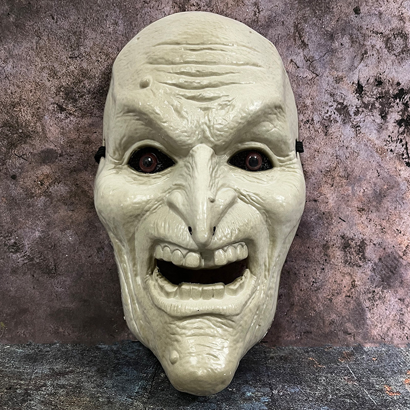 Halloween Horror Full Face Scary Mask COS Party Makeover Cross-Border Amazon vende muecas demoníacas