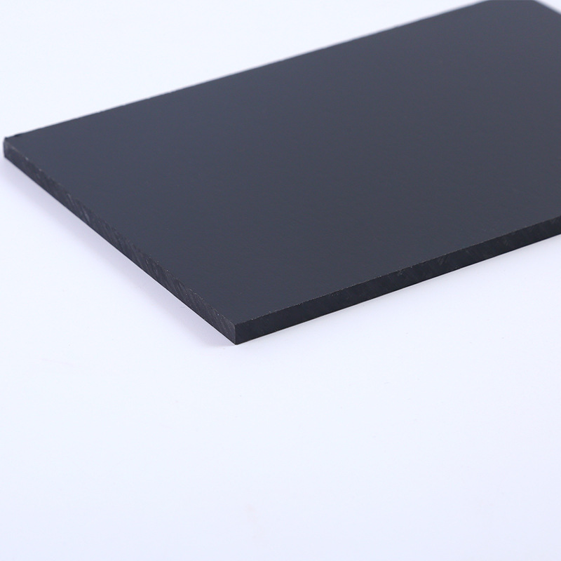 批发阻燃黑色pc板4mm耐力板阳光板 车间隔断聚碳酸酯塑料板加工