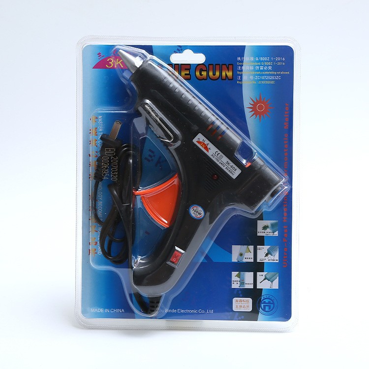 Milán nuevo material de embalaje de flores pistola de pegamento de fusión en caliente palo de pegamento ramo de embalaje pistola de pegamento eléctrica al por mayor 100