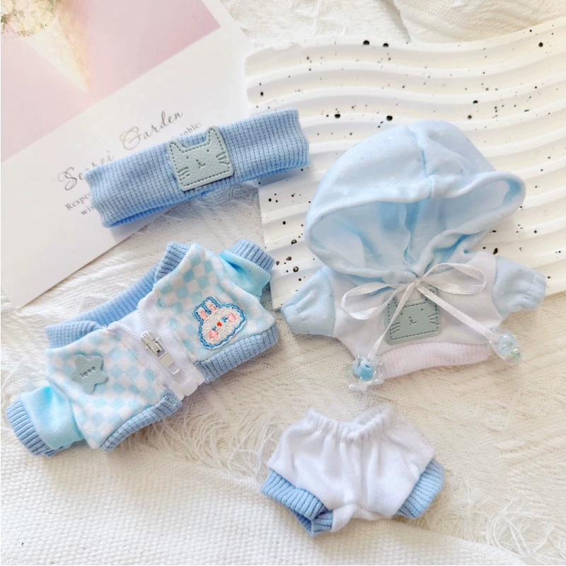 Костюмы для Rag Doll Labubu 17 см - трогательные наряды, уютная вязка и аксессуары