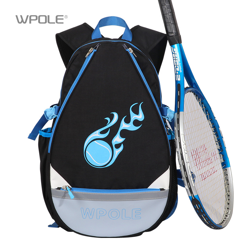 wpole狼极新款网球包防水双肩背包运动大容量训练装备羽毛球拍包