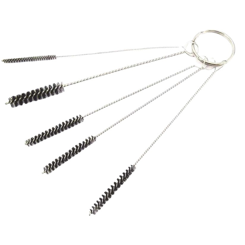 Motocicleta carburador cepillo de limpieza PISTOLA DE PULVERIZACIÓN pluma aguja equipo de tatuaje cepillo herramienta de hardware cepillo de nylon