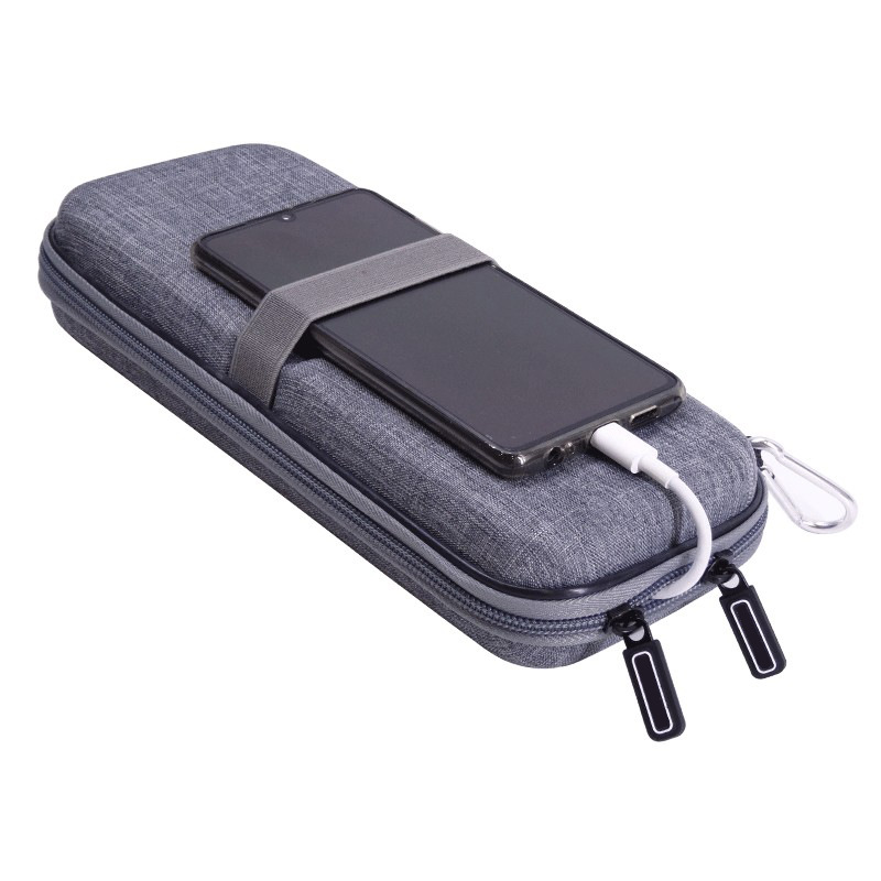 En stock EVA bolsa de protección de energía móvil teléfono móvil 20000 mAh banco de energía cargador cable de datos bolsa de almacenamiento