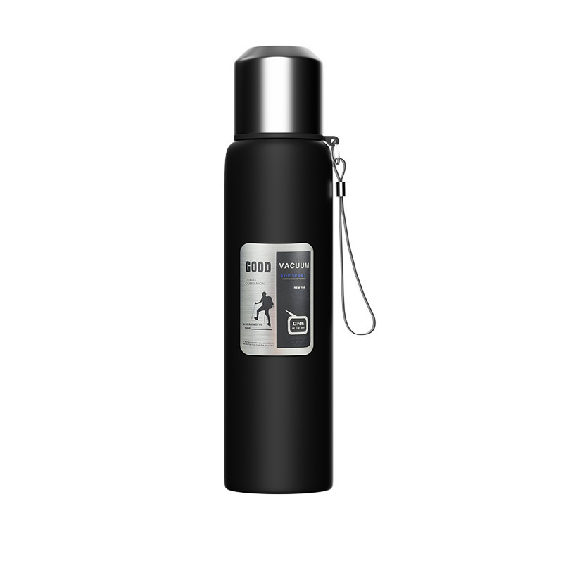 Hot 304 acero inoxidable hombre separación de agua de té de acero todo vacío taza de aislamiento al aire libre taza de agua gruesa de montaña