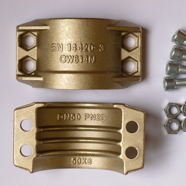 铜 安全管夹 卡箍 DIN2817/EN14420-3  DN50*8