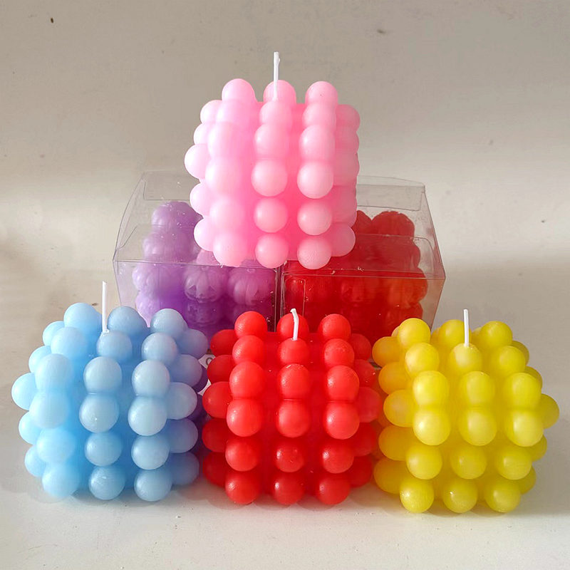 Ronda grano grande Cubo de Rubik color comentarios al azar enviar una caja